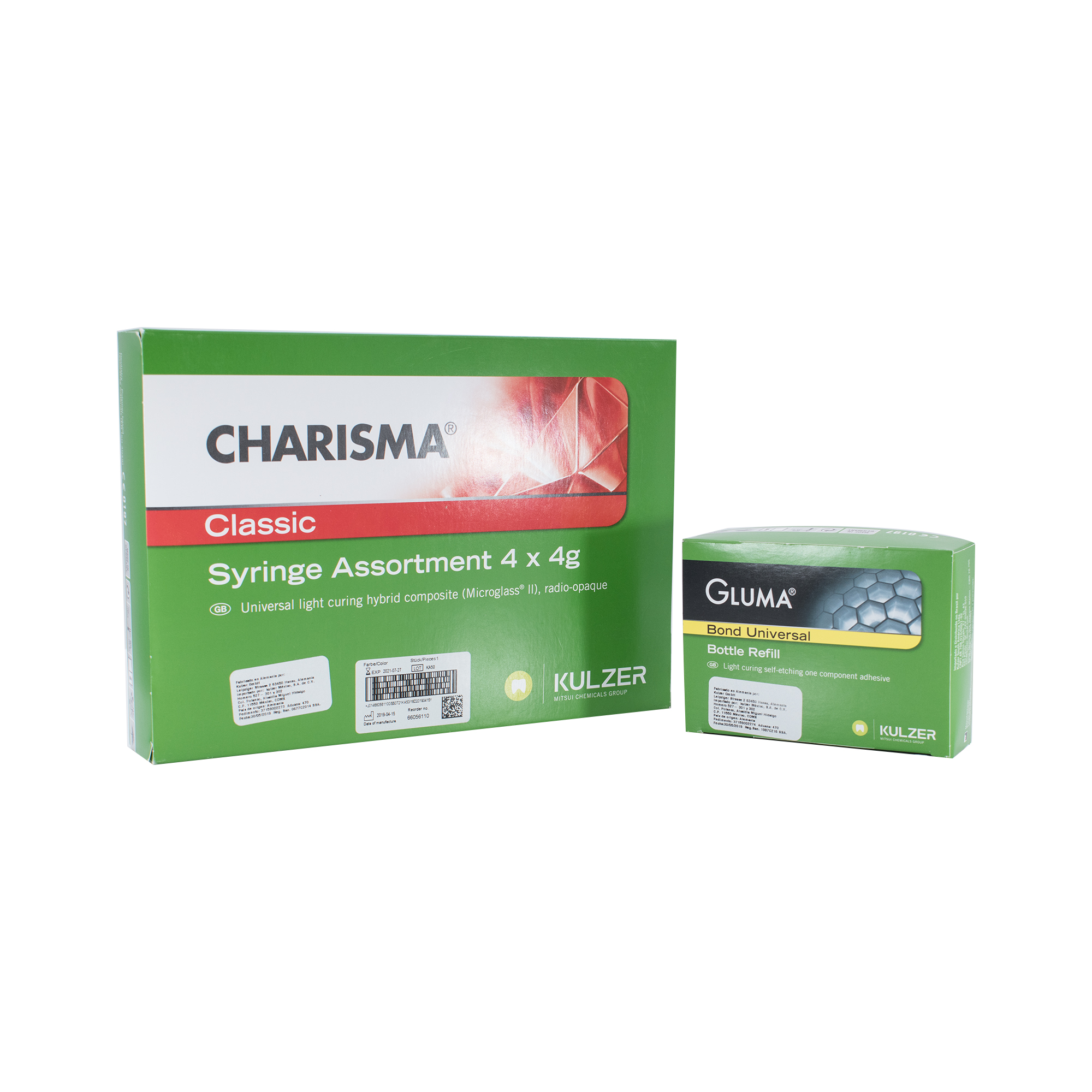 CHARISMA CLASSIC 4 JERINGAS CON GLUMA UNIVERSAL REFILL (66094786)