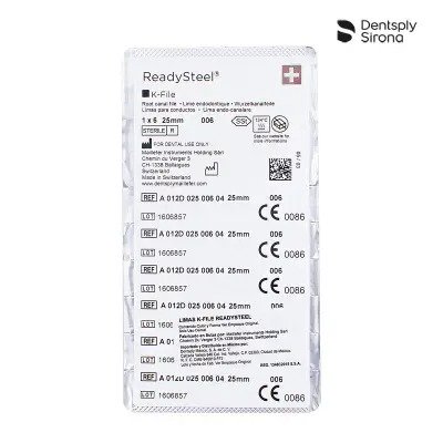 LIMA K-FILE READYSTEEL  NO 06 (25 MM)