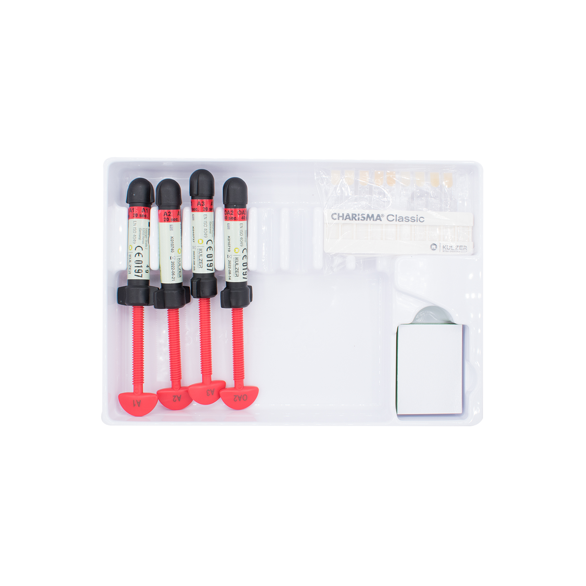 CHARISMA CLASSIC 4 JERINGAS CON GLUMA UNIVERSAL REFILL (66094786)