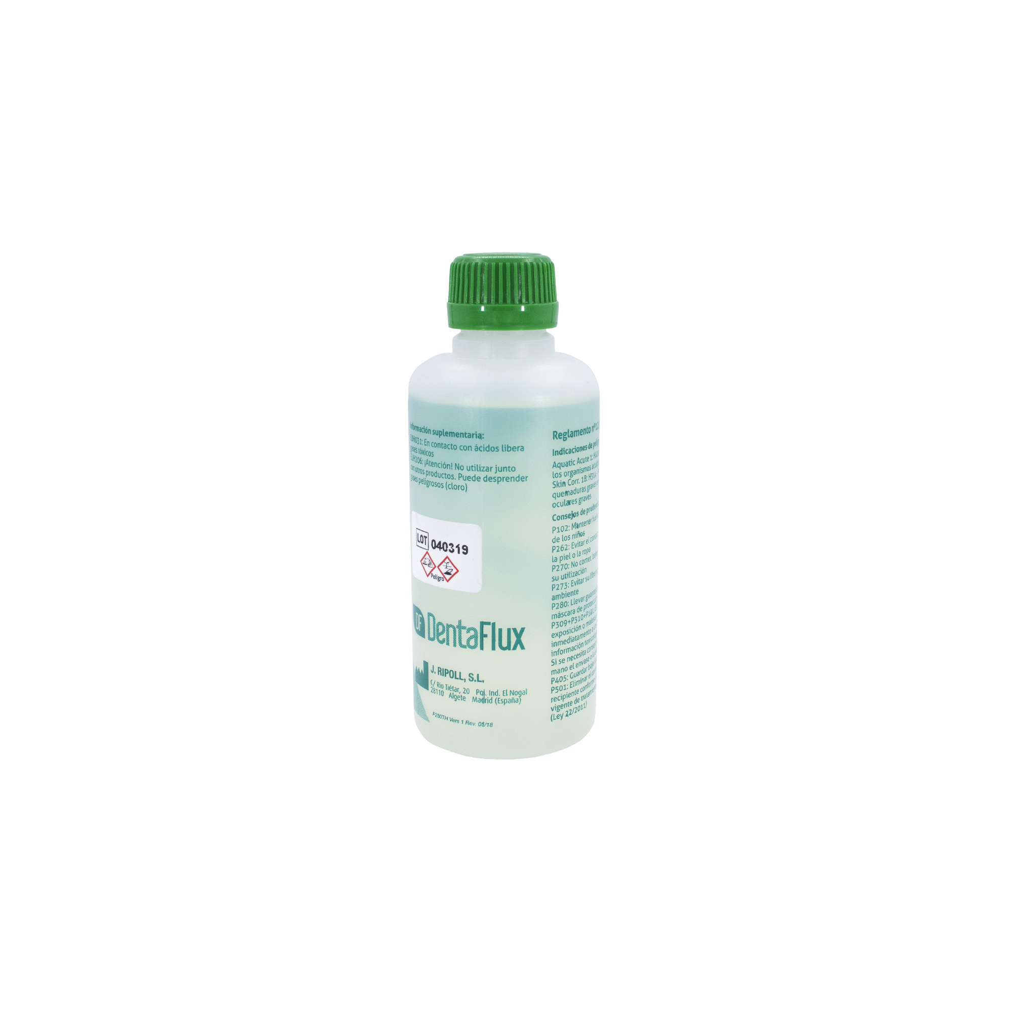 HIPOCLORITO DE SODIO AL 5.25% 250ML DENTAFLUX