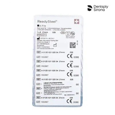 LIMA K-FILE READYSTEEL  NO 25 (21 MM)