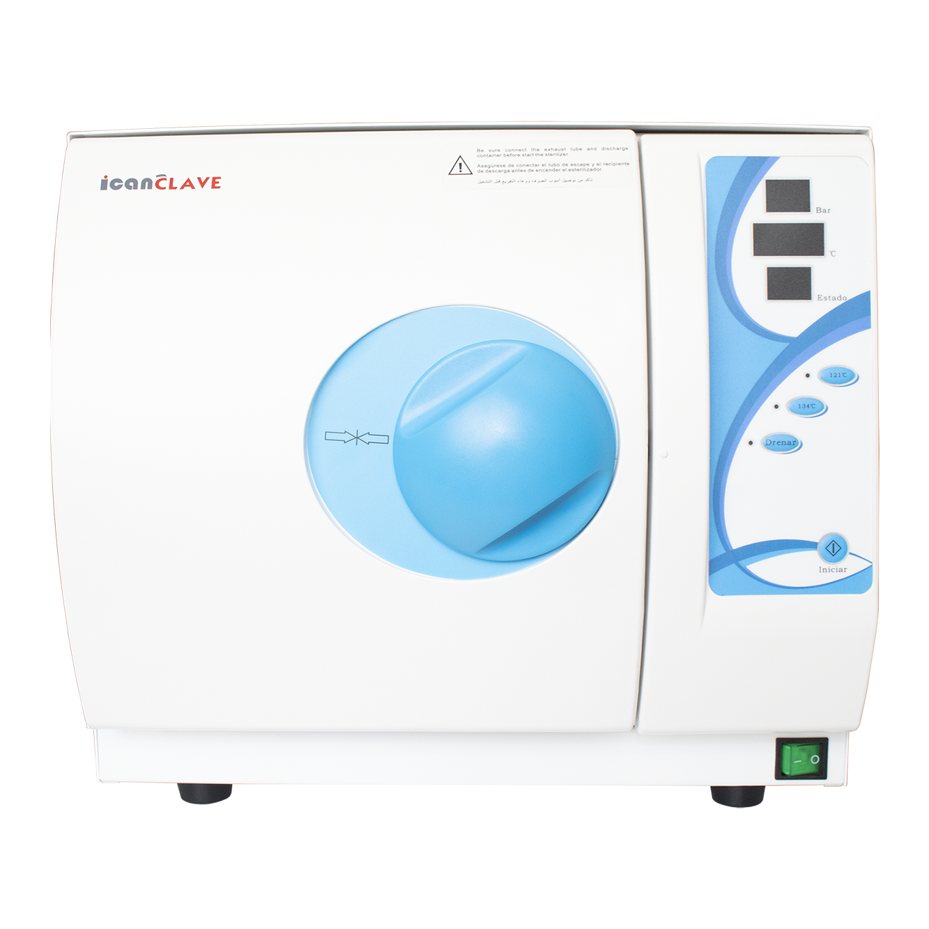 AUTOCLAVE 18 LTS E318 CLASE N ICANCLAVE (GARANTIA DE 1 AÑO)