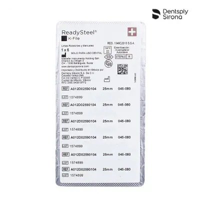 LIMA K-FILE READYSTEEL  NO 45-80 (25 MM)