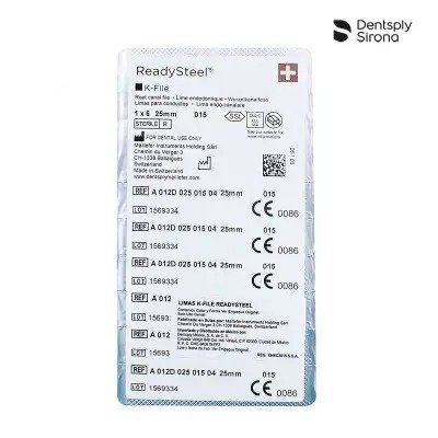 LIMA K-FILE READYSTEEL  NO 15 (25 MM)