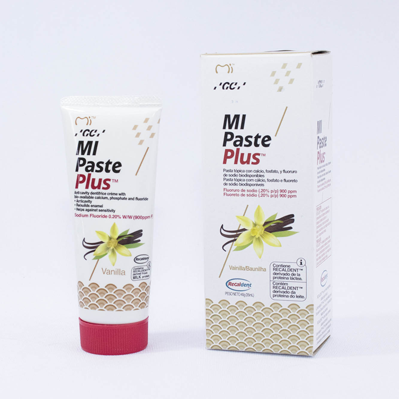 MI PASTE PLUS GC VAINILLA 40GR