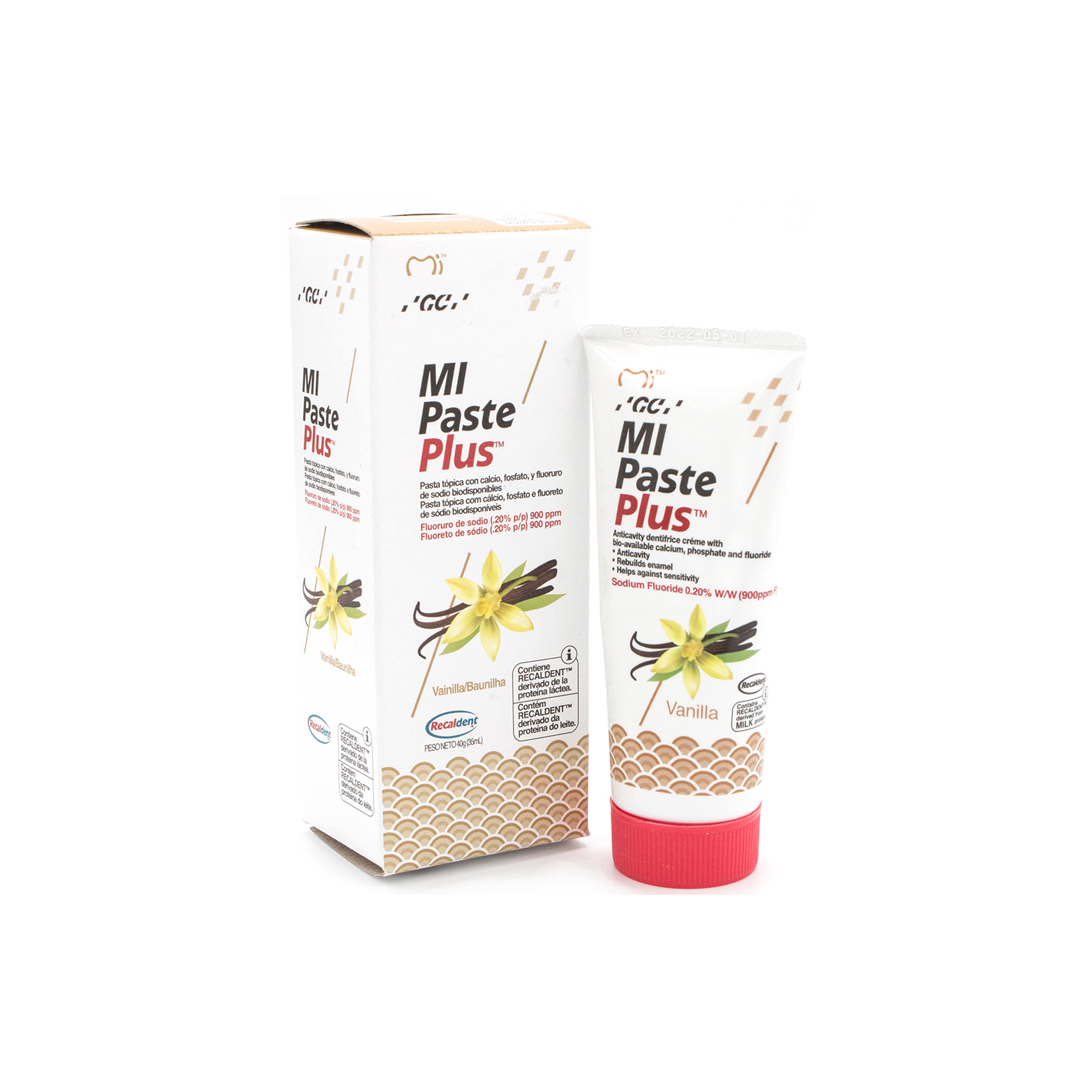 MI PASTE PLUS GC VAINILLA 40GR