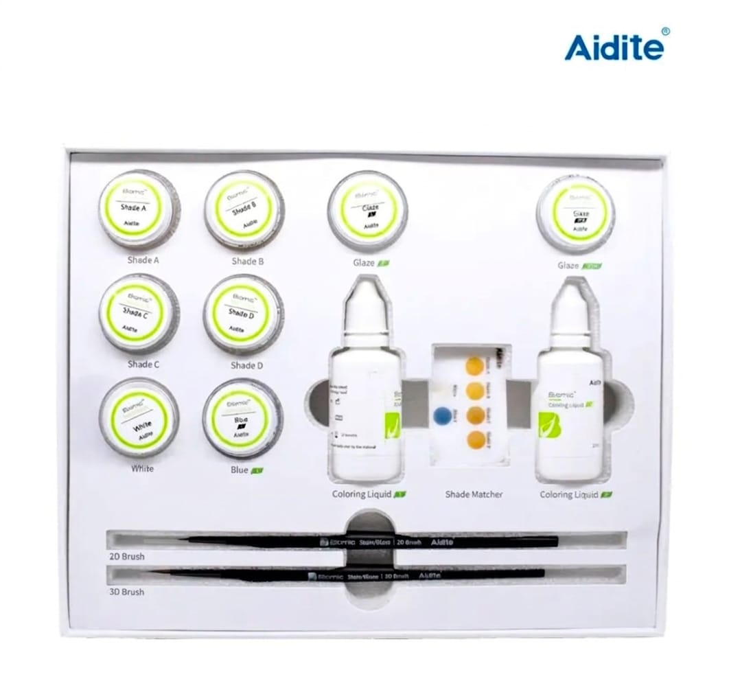 KIT BASICO BIOMIC STAIN/GLAZE AIDITE
