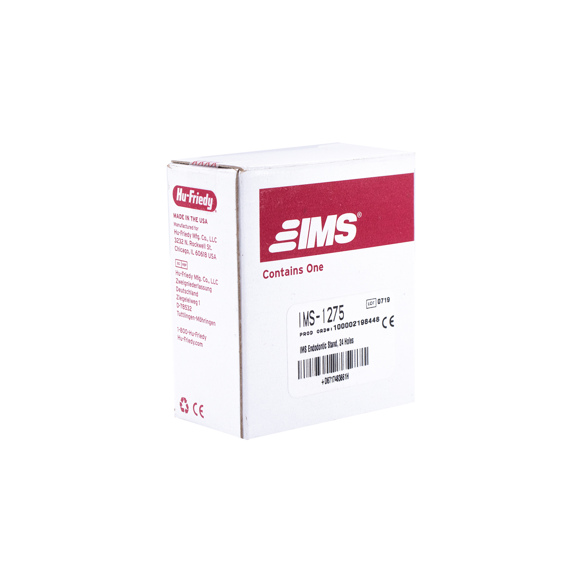 GRADILLA ENDODONTICA METALICA 24 LIMAS HU-FRIEDY
