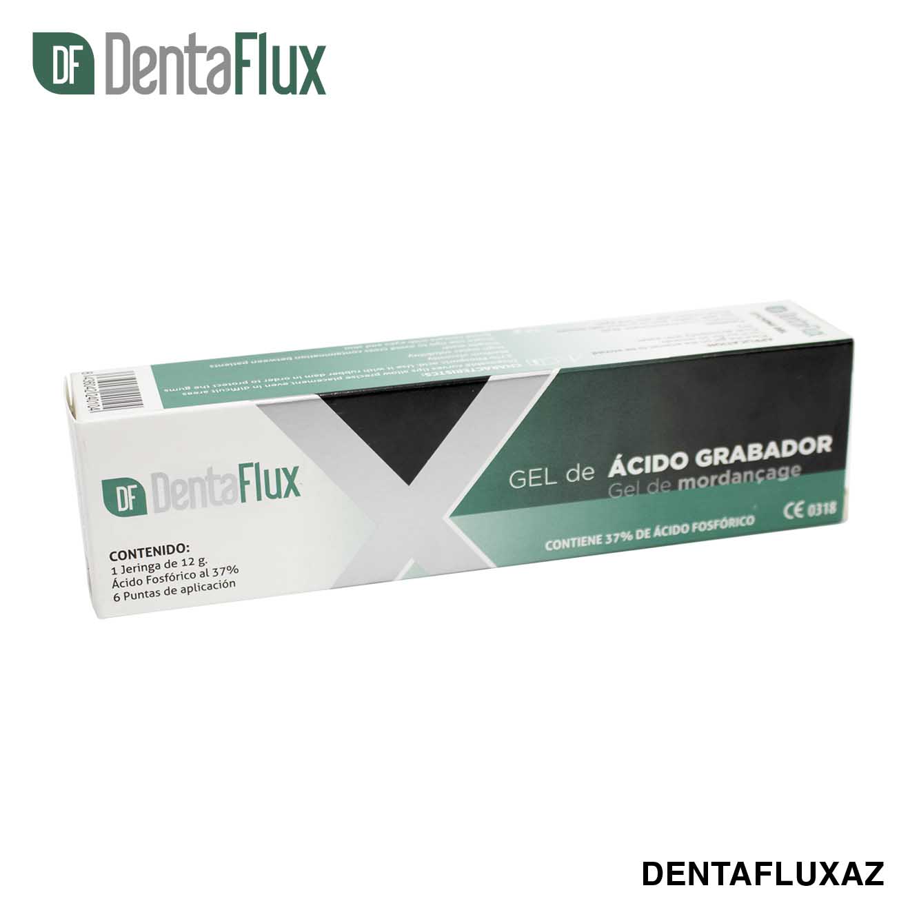 ACIDO GRABADOR 12GR DENTAFLUX