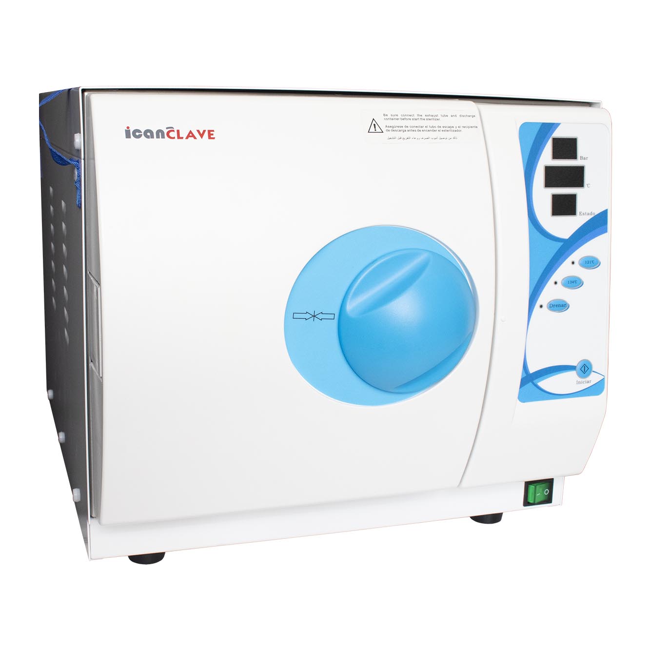 AUTOCLAVE 18 LTS E318 CLASE N ICANCLAVE (GARANTIA DE 1 AÑO)